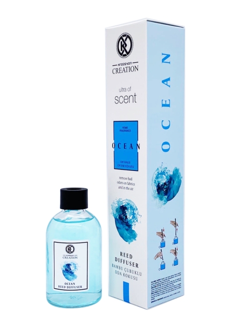 Kreasyon Аромадиффузор с палочками Океан Reed Diffuser Ocean, 115 мл