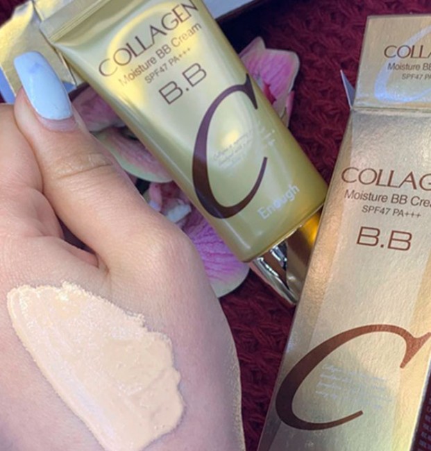 Enough Collagen Moisture BB Cream SPF47 PA+++ BB крем увлажняющий с коллагеном, 50 г Enough Collagen Moisture BB Cream SPF47 PA+++ BB крем увлажняющий с коллагеном, 50 г