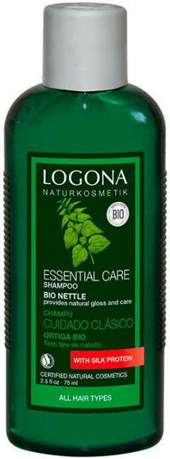 Logona Nettle Essential Care Шампунь с экстрактом Крапивы, 75 мл Logona Nettle Essential Care Шампунь с экстрактом Крапивы, 75 мл