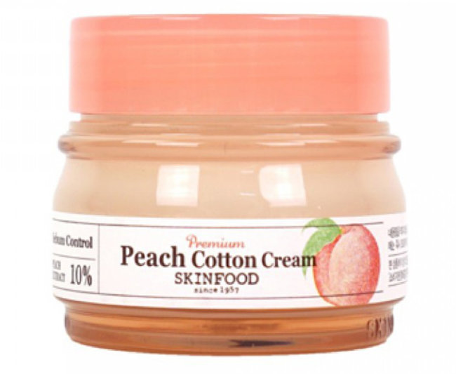 SKINFOOD Premium Peach Cotton Cream Крем для лица с экстрактом персика, 63 мл