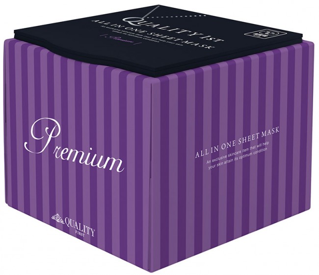 Quality First All In One Sheet Mask Premium EX Премиальная маска Все в одном, 30 шт