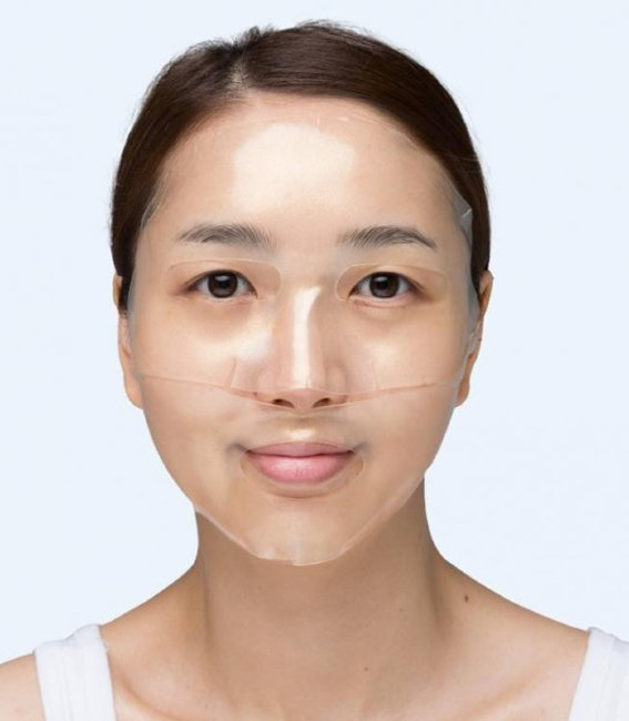 Petitfee Gold & Snail Hydrogel Mask Pack Гидрогелевая маска для лица с золотом и улиточным муцином, 30 г