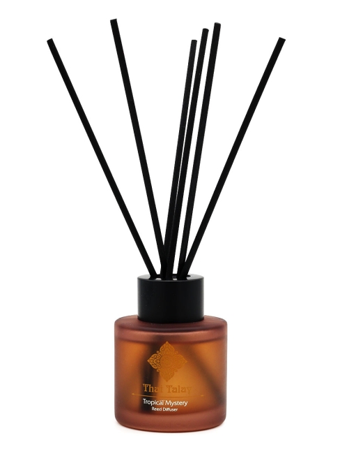 Thai Talay Аромадиффузор с палочками Тайна тропиков Aroma Oil Essense Reed Diffuser Tropical Mistery, 50 мл Thai Talay Аромадиффузор с палочками Тайна тропиков Aroma Oil Essense Reed Diffuser Tropical Mistery, 50 мл