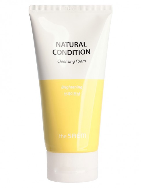 The Saem Пенка для умывания сияние Natural Condition Cleansing Foam Brightening, 150 мл