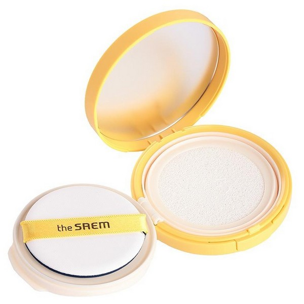 The Saem Крем кушон для лица солнцезащитный Eco Earth Power Mild Sun Cushion, 12 г The Saem Крем кушон для лица солнцезащитный Eco Earth Power Mild Sun Cushion, 12 г