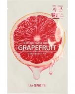 The Saem Маска на тканевой основе для лица с экстрактом грейпфрута Natural Grapefruit Mask Sheet, 21 мл The Saem Маска на тканевой основе для лица с экстрактом грейпфрута Natural Grapefruit Mask Sheet, 21 мл