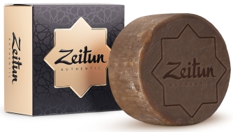 Zeitun Алеппское мыло премиум "Шоколад", 125 г