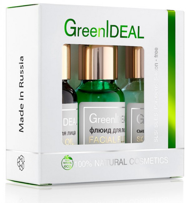 GreenIdeal Набор для ухода за кожей лица. Для сохранения молодости кожи 25+ GreenIdeal Набор для ухода за кожей лица. Для сохранения молодости кожи 25+