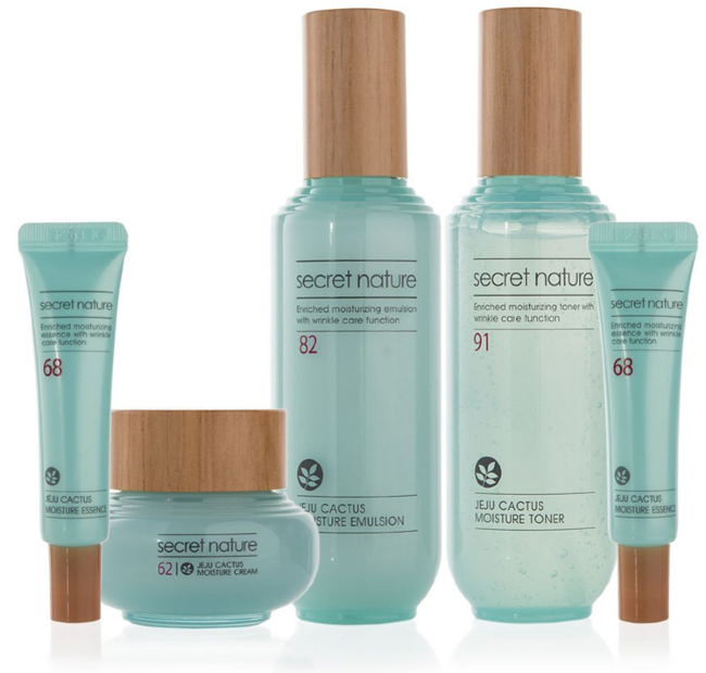 Secret Nature Jeju Cactus Set Набор "Магия кактуса с острова Чеджу", 5 предметов Secret Nature Jeju Cactus Set Набор "Магия кактуса с острова Чеджу", 5 предметов