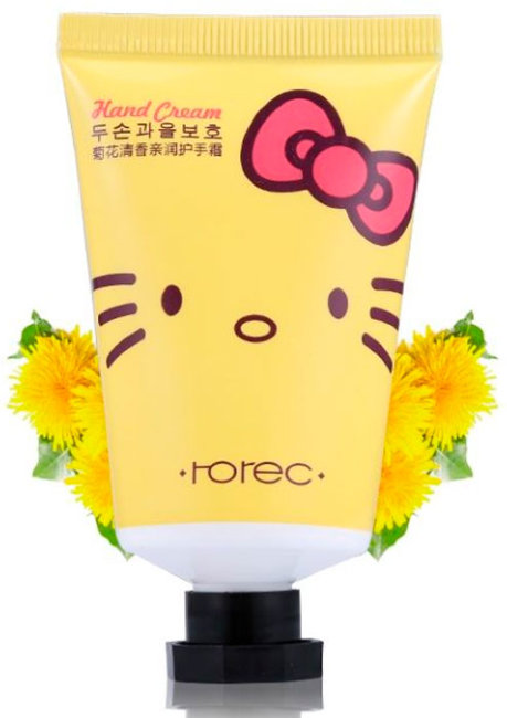 Rorec Hello Kitty Крем для рук с экстрактом хризантемы, 50 г