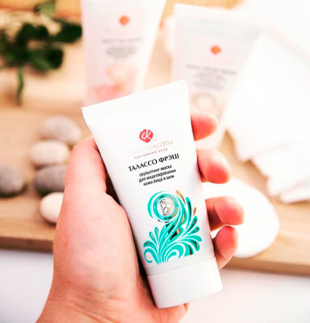 БиоБьюти Талассо-фрэш скульпинг маска для моделирования кожи лица и шеи, 50 мл