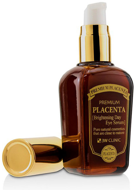 3W Clinic Осветляющая сыворотка для глаз с плацентой Premium Placenta Brightening Day Eye Serum, 50 мл 3W Clinic Осветляющая сыворотка для глаз с плацентой Premium Placenta Brightening Day Eye Serum, 50 мл
