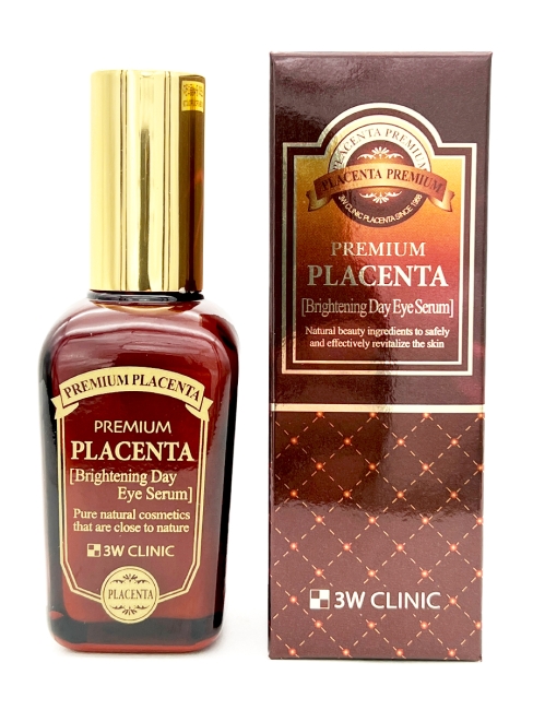 3W Clinic Осветляющая сыворотка для глаз с плацентой Premium Placenta Brightening Day Eye Serum, 50 мл 3W Clinic Осветляющая сыворотка для глаз с плацентой Premium Placenta Brightening Day Eye Serum, 50 мл