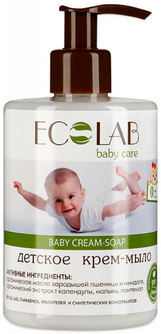 Ecolab Крем-мыло 0+, 300 мл Ecolab Крем-мыло 0+, 300 мл