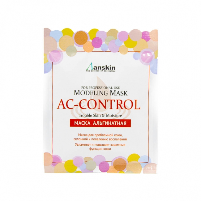 Anskin Маска альгинатная для проблемной кожи против акне Original AC Control Modeling Mask Refill, 25  г