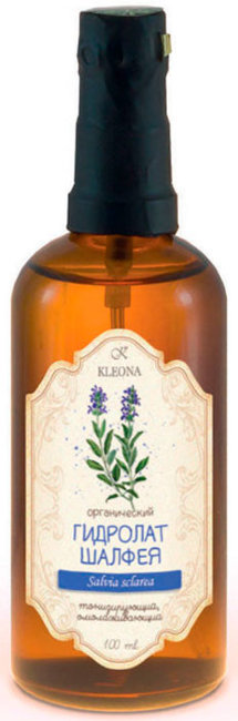 Kleona Гидролат Шалфей мускатный, 100 мл Kleona Гидролат Шалфей мускатный, 100 мл