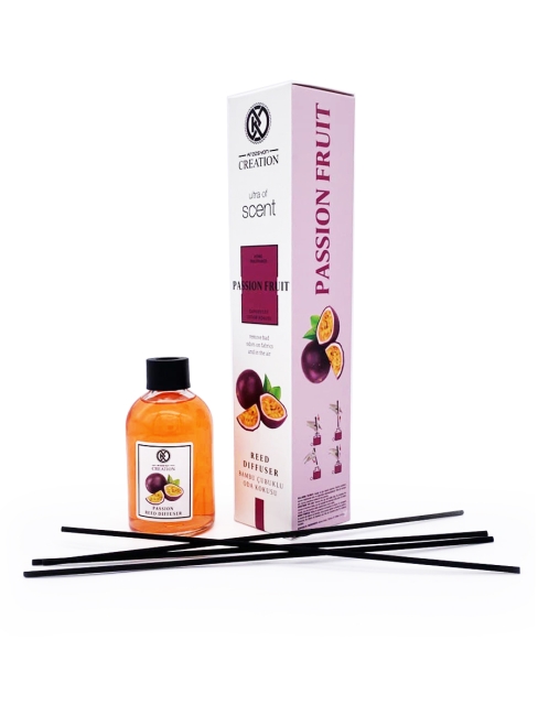 Kreasyon Аромадиффузор с палочками Маракуйя Reed Diffuser Passion Fruit, 115 мл Kreasyon Аромадиффузор с палочками Маракуйя Reed Diffuser Passion Fruit, 115 мл