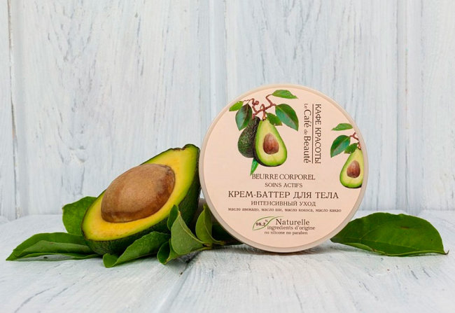 Кафе Красоты Крем-баттер для тела Интенсивный уход (Авокадо), 200 мл Кафе Красоты Крем-баттер для тела Интенсивный уход (Авокадо), 200 мл