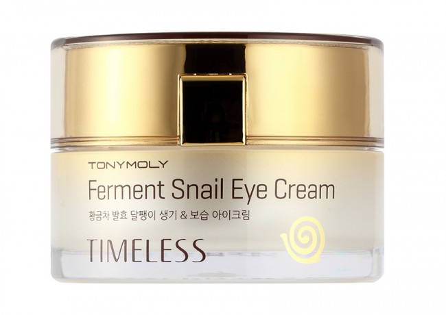 TONYMOLY Timeless Ferment Snail Eye Cream Восстанавливающий крем для кожи вокруг глаз с экстрактом улитки, 30 мл