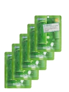 FoodaHolic Маска для лица с экстрактом бамбука Natural Essense Mask Bamboo 3D, 5 шт*23 г