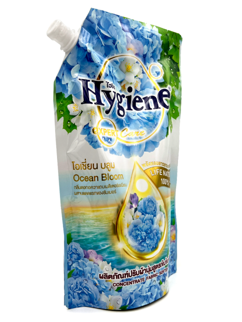 Hygiene Кондиционер концентрат для белья парфюмированный Цветок океана Expert Care Life Nature Ocean Bloom, 480 мл Hygiene Кондиционер концентрат для белья парфюмированный Цветок океана Expert Care Life Nature Ocean Bloom, 480 мл