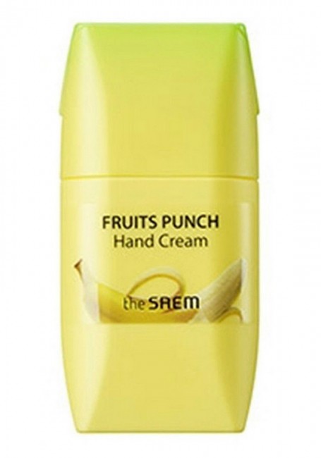 The Saem Fruits Punch Banana Hand Cream Крем для рук "Банановый пунш", 50 мл The Saem Fruits Punch Banana Hand Cream Крем для рук "Банановый пунш", 50 мл