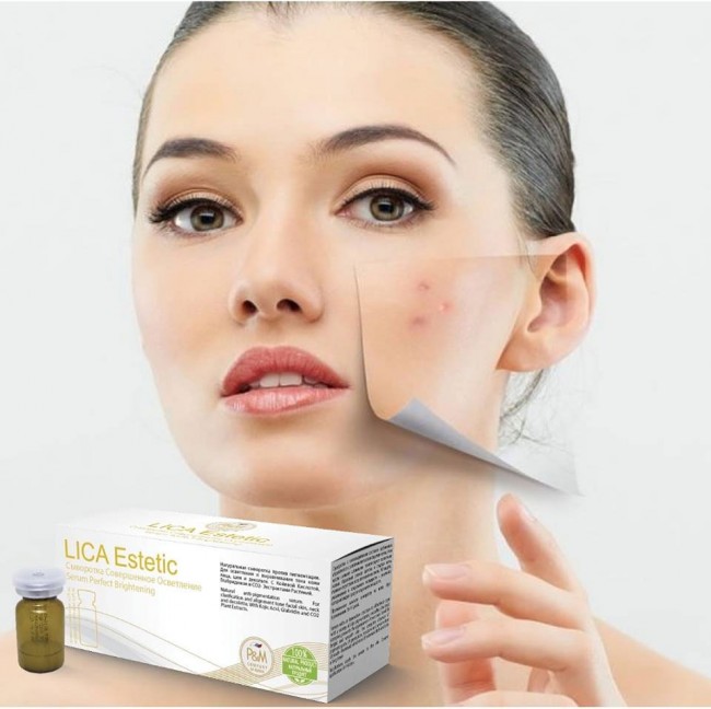 Lica Estetic Сыворотка "Совершенное Осветление" для осветления и выравнивания тона кожи лица, шеи и декольте, 10*2 мл Lica Estetic Сыворотка "Совершенное Осветление" для осветления и выравнивания тона кожи лица, шеи и декольте, 10*2 мл