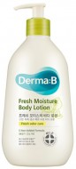 Derma B Fresh Moisture Body Lotion Лосьон для тела освежающий увлажняющий, 400 мл Derma B Fresh Moisture Body Lotion Лосьон для тела освежающий увлажняющий, 400 мл