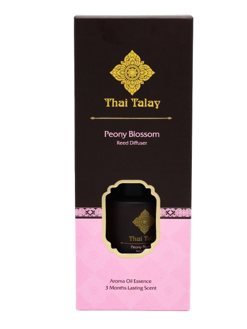 Thai Talay Аромадиффузор с палочками Цветущий пион Aroma Oil Essense Reed Diffuser Peony Blossom, 50 мл Thai Talay Аромадиффузор с палочками Цветущий пион Aroma Oil Essense Reed Diffuser Peony Blossom, 50 мл