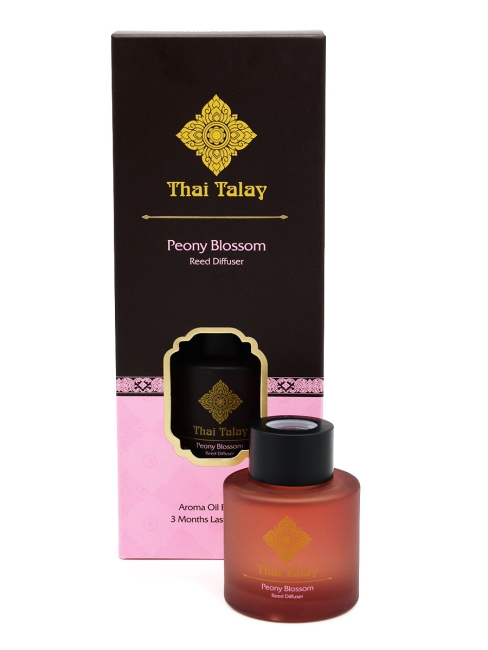 Thai Talay Аромадиффузор с палочками Цветущий пион Aroma Oil Essense Reed Diffuser Peony Blossom, 50 мл Thai Talay Аромадиффузор с палочками Цветущий пион Aroma Oil Essense Reed Diffuser Peony Blossom, 50 мл