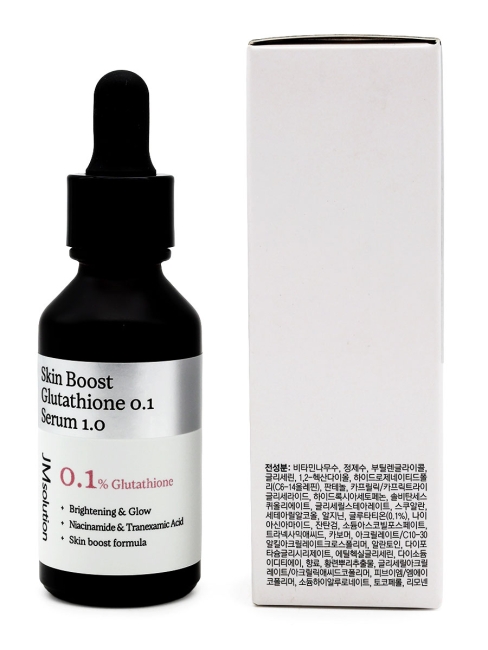 JMsolution Сыворотка для лица с глутатионом Skin Boost Glutathione 0.1 Serum, 30 мл