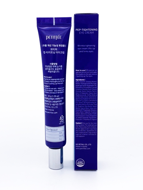 Petitfee Pep-Tightening Eye Cream Пептидный крем для глаз с лифтинг-эффектом, 30 г Petitfee Pep-Tightening Eye Cream Пептидный крем для глаз с лифтинг-эффектом, 30 г