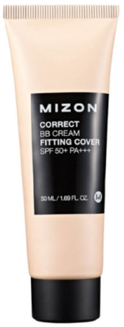 MIZON Correct BB Cream Fitting Cover SPF 50+ PA+++ Корректирующий ББ крем с антивозрастным и увлажняющим эффектом, 50 мл MIZON Correct BB Cream Fitting Cover SPF 50+ PA+++ Корректирующий ББ крем с антивозрастным и увлажняющим эффектом, 50 мл