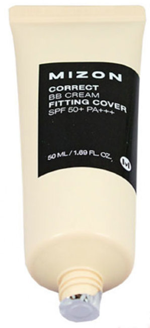 MIZON Correct BB Cream Fitting Cover SPF 50+ PA+++ Корректирующий ББ крем с антивозрастным и увлажняющим эффектом, 50 мл MIZON Correct BB Cream Fitting Cover SPF 50+ PA+++ Корректирующий ББ крем с антивозрастным и увлажняющим эффектом, 50 мл