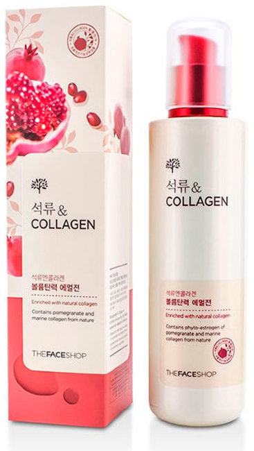 The Face Shop Pomegranate & Collagen Volume Lifting Emulsion Лифтинг-эмульсия для лица с гранатом и коллагеном, 140 мл
