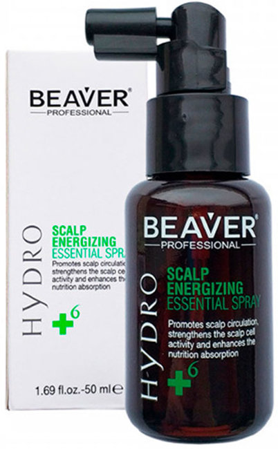 Beaver Professional Scalp Energizing Essential Spray Спрей против выпадения волос на основе эфирных масел тонизирующий, 50 мл Beaver Professional Scalp Energizing Essential Spray Спрей против выпадения волос на основе эфирных масел тонизирующий, 50 мл