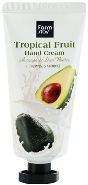 FarmStay Tropical Fruit Hand Cream Avocado & Shea Butter Крем для рук Тропические фрукты с авокадо и маслом ши, 50 мл FarmStay Tropical Fruit Hand Cream Avocado & Shea Butter Крем для рук Тропические фрукты с авокадо и маслом ши, 50 мл