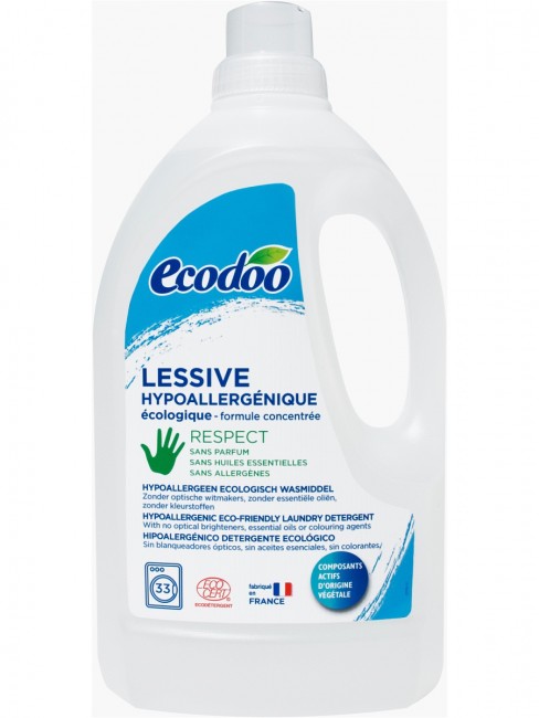 Ecodoo Гипоаллергенный гель для стирки белья 2 в 1, 1,5 л Ecodoo Гипоаллергенный гель для стирки белья 2 в 1, 1,5 л