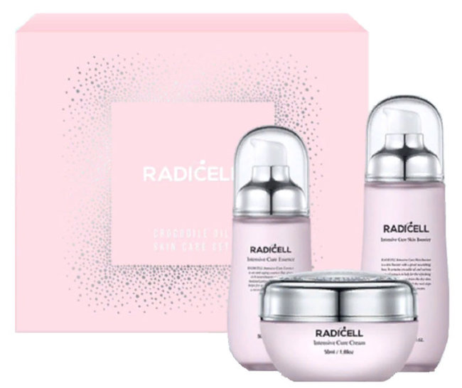 Radicell Crocodile Oil Skin Care Set Набор для лица из трех предметов Radicell Crocodile Oil Skin Care Set Набор для лица из трех предметов