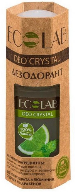 Ecolab Deo Сrystal Дезодорант для тела Кора дуба и Зеленый чай, 50 мл Ecolab Deo Сrystal Дезодорант для тела Кора дуба и Зеленый чай, 50 мл