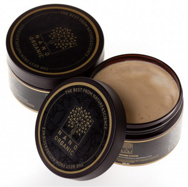 Nano Organic Ковошинг для мытья окрашенных и поврежденных волос, 300 мл