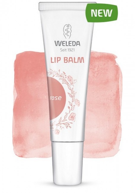 Weleda Увлажняющий бальзам для губ Rose, 10 мл