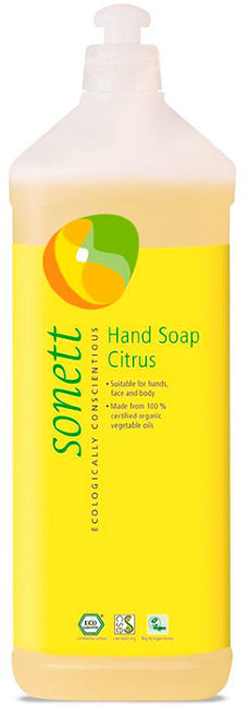 Sonett Мыло жидкое Цитрус, 1 л Sonett Мыло жидкое Цитрус, 1 л