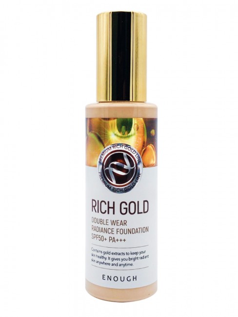 Enough Rich Gold Double Wear Radiance Foundation SPF50+ PA+++ #13 Тональный крем, 100 г Enough Rich Gold Double Wear Radiance Foundation SPF50+ PA+++ #13 Тональный крем, 100 г