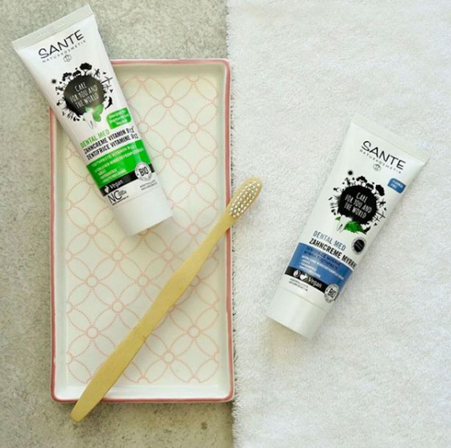 Sante Naturkosmetik Зубная паста С миррой, 75 мл