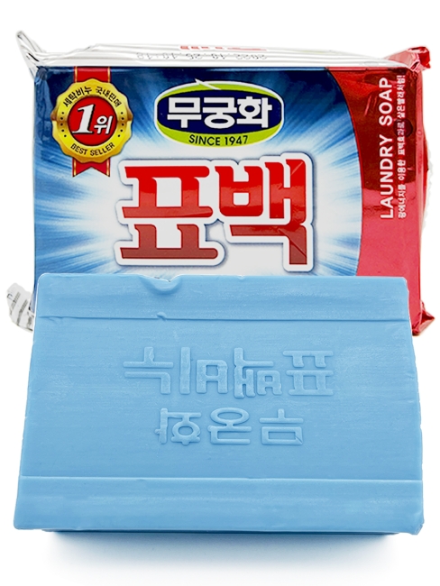 Mukunghwa Отбеливающее и пятновыводящее хозяйственное мыло для стирки цветного белья Bleaching Soap For Laundry, 230 г