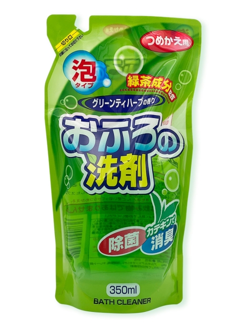 Rocket Soap Пеномоющее средство для ванны Зелёный чай Bath Cleaner, 350 мл