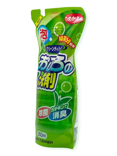 Rocket Soap Пеномоющее средство для ванны Зелёный чай Bath Cleaner, 350 мл