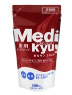 Rocket Soap Жидкое антибактериальное мыло для рук сменный блок Animo Medi Kyuu Hand Soap For Refills, 200 мл