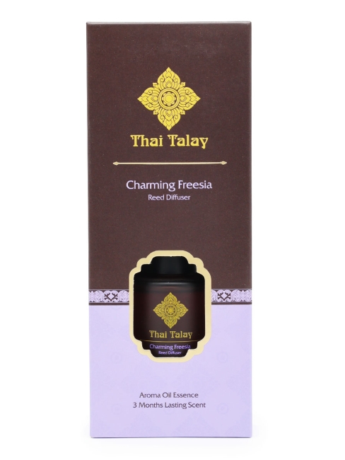 Thai Talay Аромадиффузор с палочками Очаровательная фрезия Aroma Oil Essense Reed Diffuser Charming Freesia, 50 мл